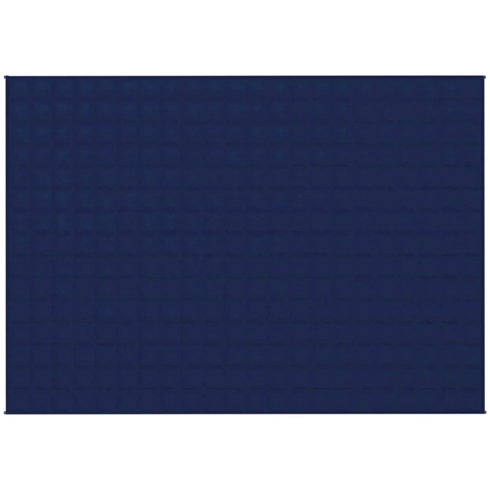 JUDYY Coperta Ponderata Blu 155x220 cm 7 kg Tessuto,Coperte da Letto,Coperta Ponderata,Coperta ponderata Benessere Antistress-350740