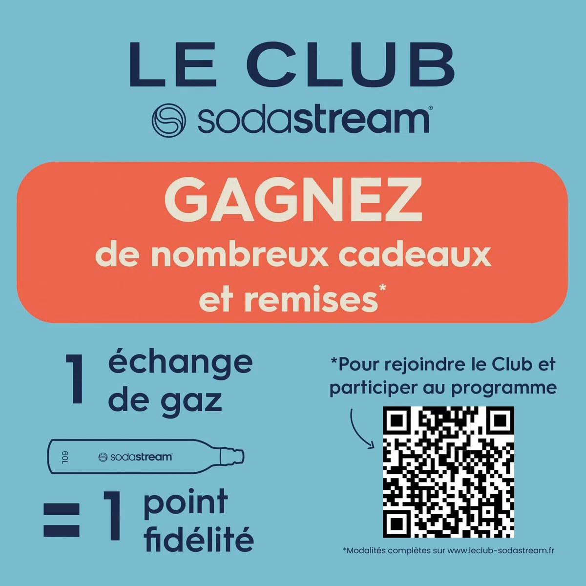 SODASTREAM 3019330 - Cylindre supplementaire Original CO2 60L