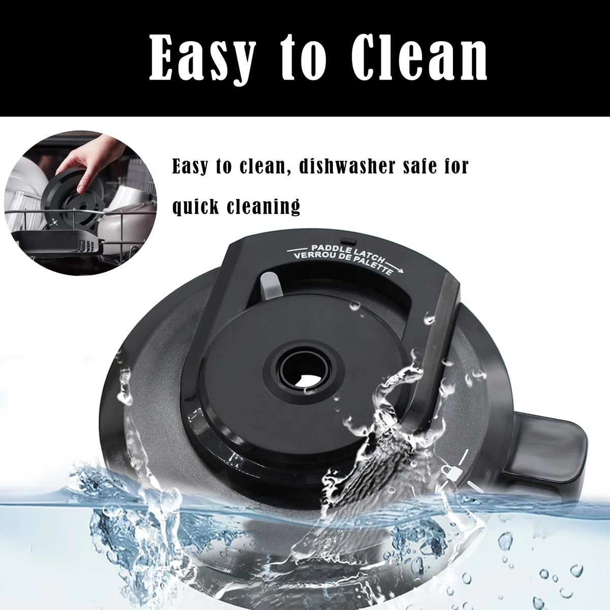 Coperchio esterno per gelatiera Ninja per macchina gelatiera ninja creami compatibile con Nc299amz/Nc301/Nc300, coperchio di ricambio riutilizzabile