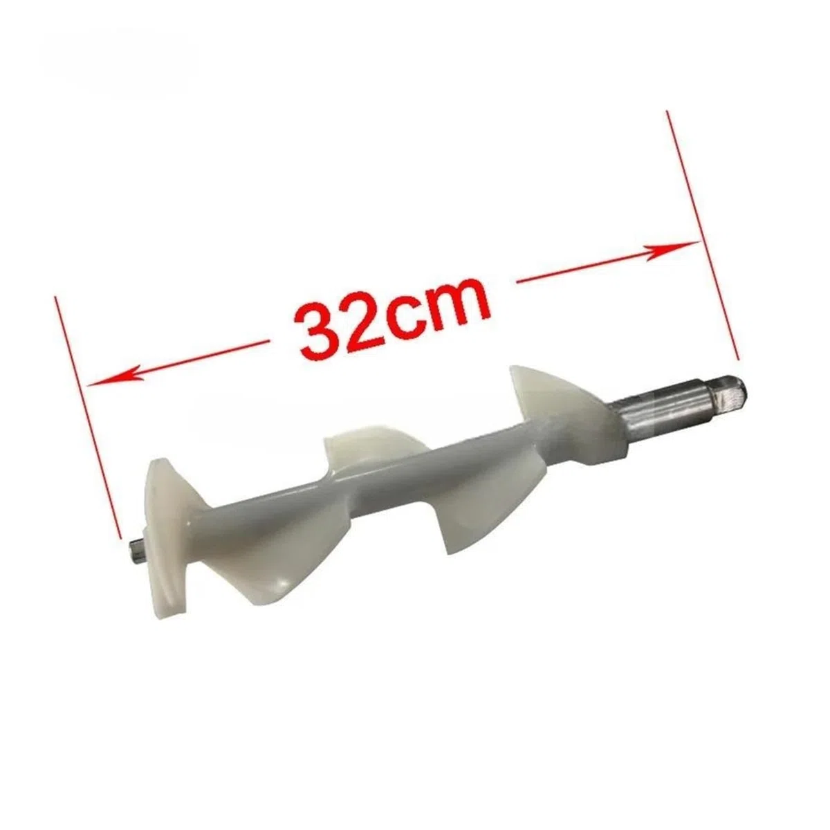 1 Pezzo Di Ricambio For Asta Di Agitazione Corta, Lunghezza 32 Cm, Asta For Raschietto, Compatibile Con Donper, Macchine For Gelato DB BTK BH Soft Serve.