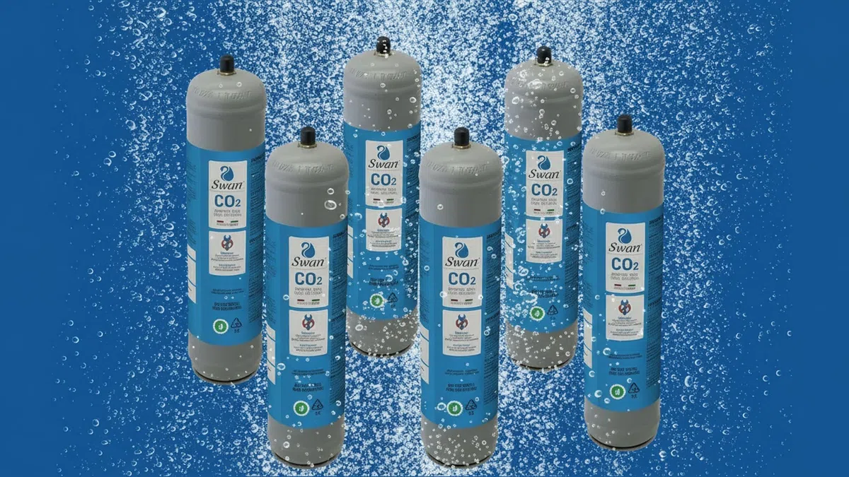 Bombole CO2 600g per Gasatore – Set Risparmio 6 Pezzi – E290 Alimentare M11x1 – Fino a 120L per Bombola – Compatibile Universale – Certificata TUV